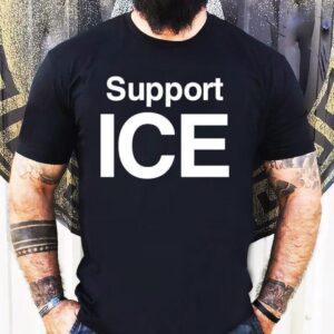 Scott Presler Wearing Support Ice Shirt