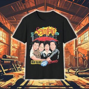 Seinfeld High Talker Bubble Boy Spongewontly Cast Yada Yada Yada Nyc Shirt
