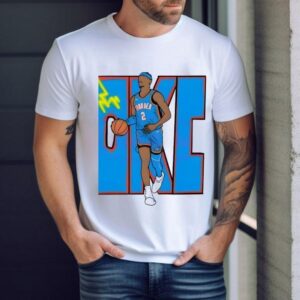 Shai Gilgeous Alexander Okc Thunder Logo Edition Basketball Shirt