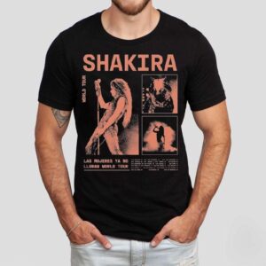Shakira Las Mujeres Ya No Lloran World Tour 2025 Dates Shirt