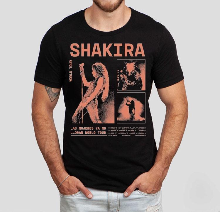 Shakira Las Mujeres Ya No Lloran World Tour 2025 Dates Shirt Shakira Las Mujeres Ya No Lloran World Tour 2025 Dates Shirt