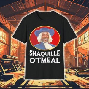 Shaquille O’tmeal Portrait Retro Shirt
