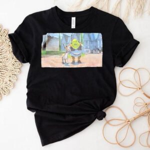 Shrek And Donkey Photo Shirt