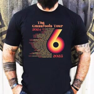Six60 The Grassroots World Tour 2024 2025 Dates Shirt