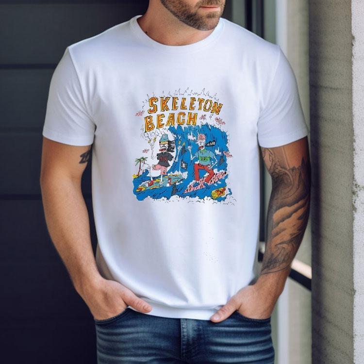 Skeleton Beach Surfing Shirt Skeleton Beach Surfing Shirt