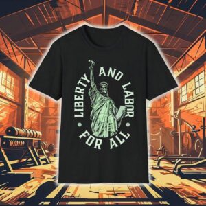Skeleton Liberty And Labor For All Shirt