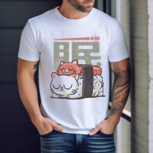 Sleeping Cats Sushi Shirt