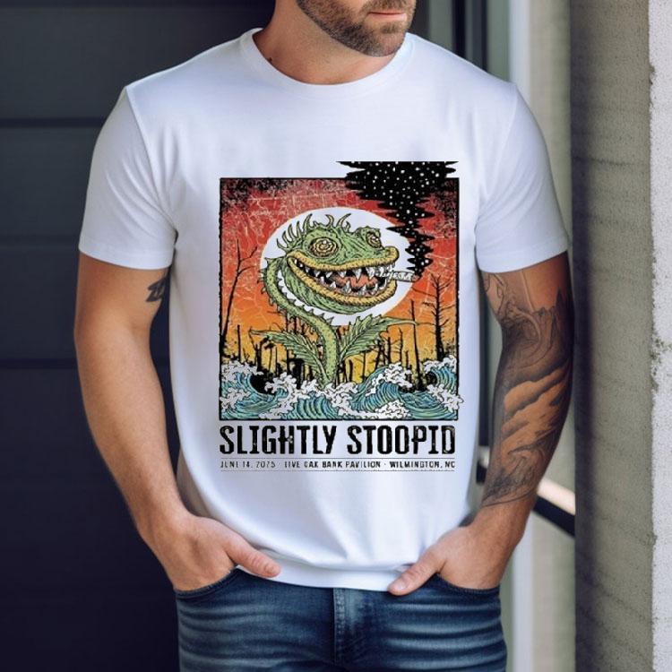 Slightly Stoopid June 14 2025 Tour Wilmington, Nc Shirt Slightly Stoopid June 14 2025 Tour Wilmington, Nc Shirt