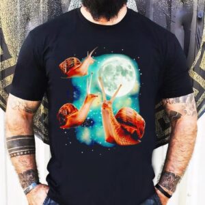 Snail Under Moon Shirt