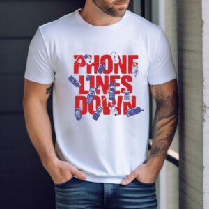 Spiritual Cramp Phone Lines Down Shirt