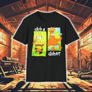 Squarepants And Patrick Star Duh And Duher Shirt