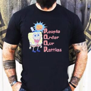 Squarepants Poop People Order Our Patties Shirt 1 Squarepants Poop People Order Our Patties Tshirt