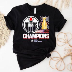 Stanley Cup Final 2025 Champions Edmonton Oilers Shirt