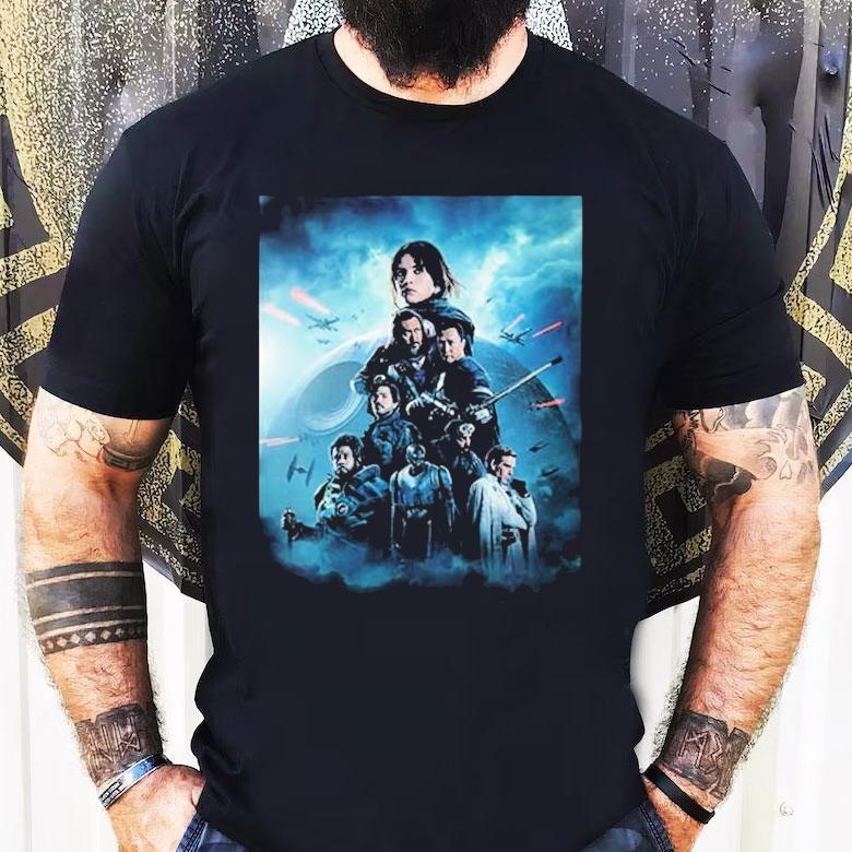 Star Wars Rogue One Textless Gareth Edwards Felicity Jones Mendelsohn Shirt Star Wars Rogue One Textless Gareth Edwards Felicity Jones Mendelsohn Shirt