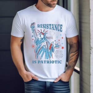 Statue Of Liberty Resist Resistance Is Patriotic Shirt