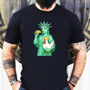 Statue Of Liberty Taco Trump Always Chickens Out Funny 2025 Shirt 1 Statue Of Liberty Taco Trump Always Chickens Out Funny Tshirt