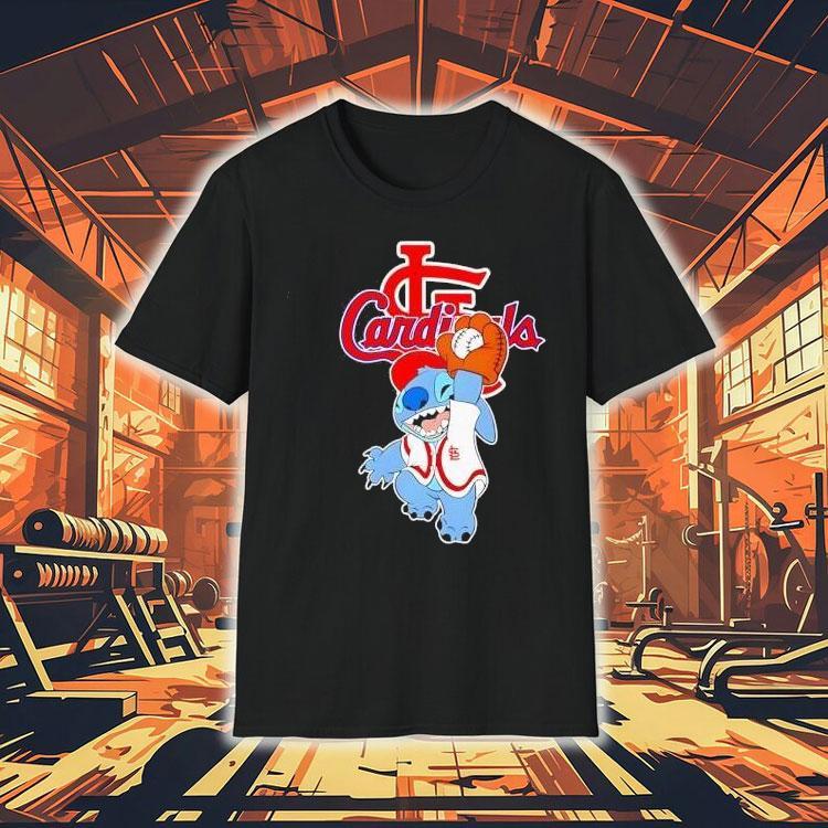 Stitch Play Baseball St Louis Cardinals Shirt Stitch Play Baseball St Louis Cardinals Shirt