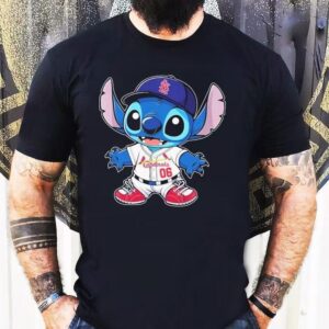 Stitch St Louis Cardinals Disney Shirt
