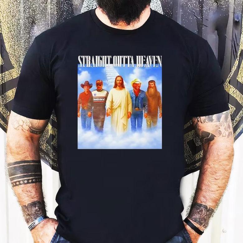 Straight Outta Heaven Lane Frost Phil Robertson Dale Earnhardt Toby Keith Shirt Straight Outta Heaven Lane Frost Phil Robertson Dale Earnhardt Toby Keith Shirt