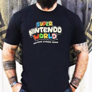 Super Nintendo World Universal Studios Japan Shirt