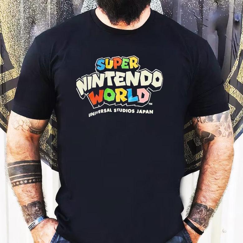Super Nintendo World Universal Studios Japan Shirt Super Nintendo World Universal Studios Japan Shirt
