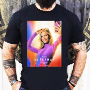 Superman Sara Sampaio As Eve Teschmacher July 11 2025 Dc Studios Shirt