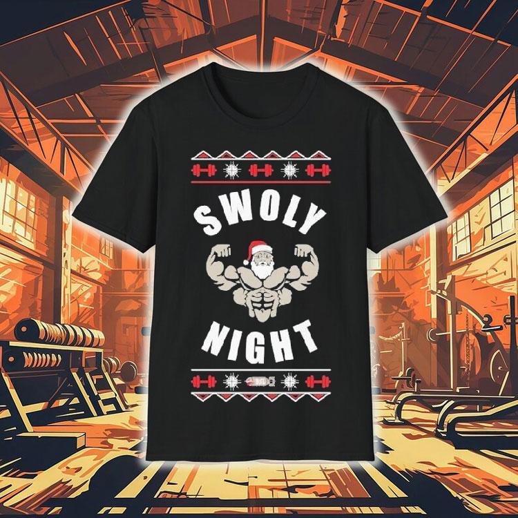 Swoly Night X-mas Ugly Christmas Dom Mazzetti Shirt Swoly Night X-mas Ugly Christmas Dom Mazzetti Shirt