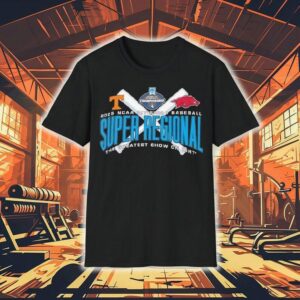 Tennessee Vs Arkansas Ncaa Division I Baseball Super Regional 2025 The Greatest Show On Dirt Shirt
