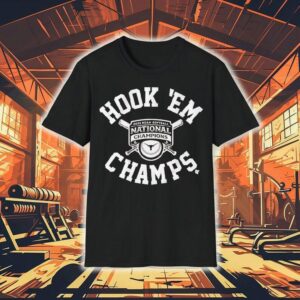 Texas Longhorns Hook ‘em 2025 National Champs Shirt