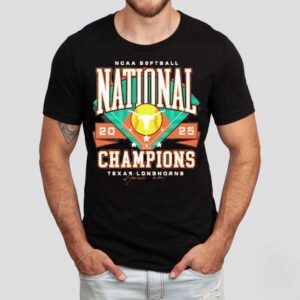 Texas Longhorns Ncaa Softball 2025 National Champs Shirt