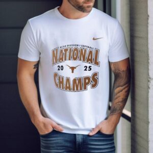 Texas Longhorns Nike 2025 Ncaa Softball Women’s College World Series Champion Shirt