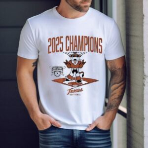 Texas Longhorns Softball 2025 Ncaa National Champions Diamond Mascot Shirt