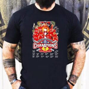 Texas Tech Raiders Softball National Women’s College World Series Champions 2025 Signatures Shirt