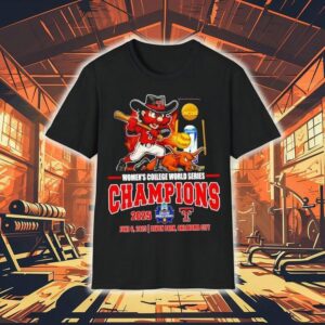 Texas Tech Red Raiders Women’s College World Series Champions 2025 Mascot Shirt