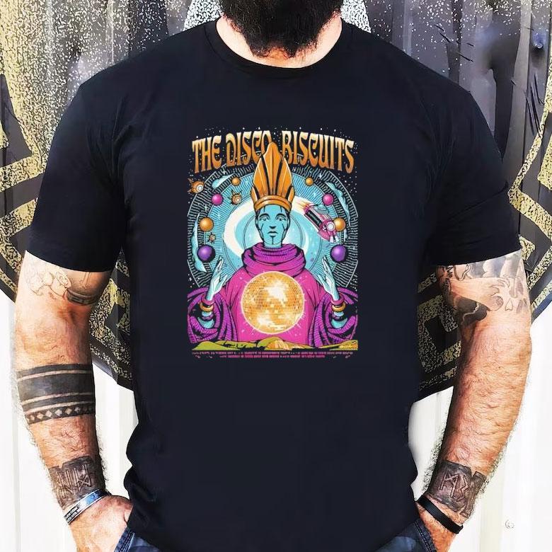 The Disco Biscuits Celebrating 30 Years Tour On June 2025 The Space Wizard Shirt The Disco Biscuits Celebrating 30 Years Tour On June 2025 The Space Wizard Shirt