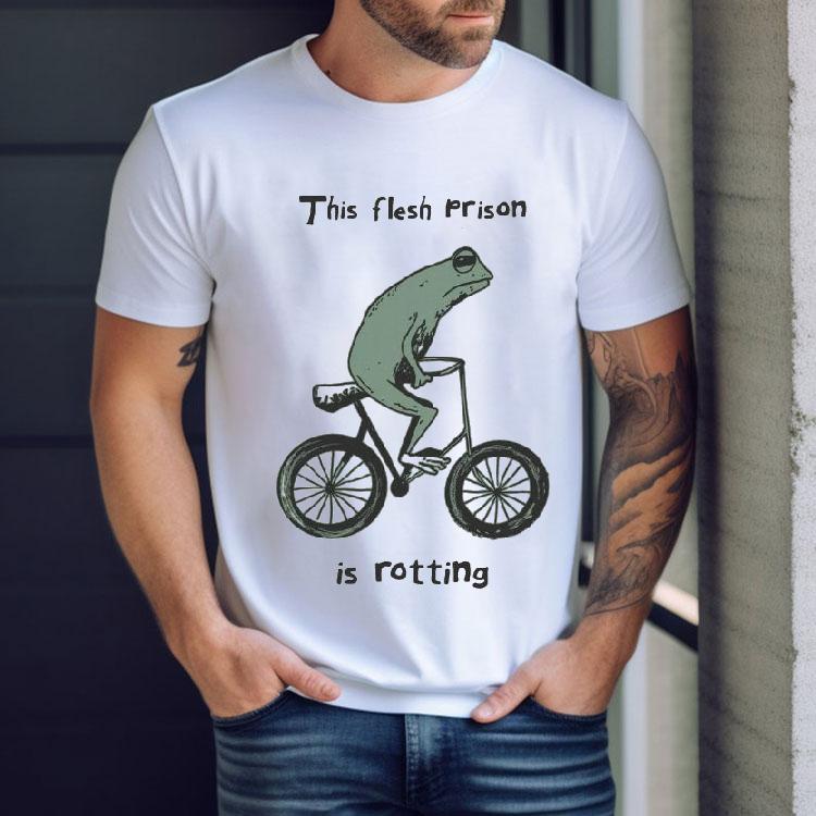 The Flesh Prison Is Rotting Frog Biker Shirt The Flesh Prison Is Rotting Frog Biker Shirt