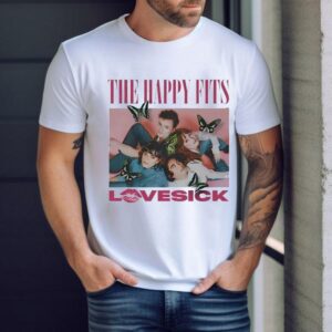The Happy Fits Pink Logo Photo Shirt