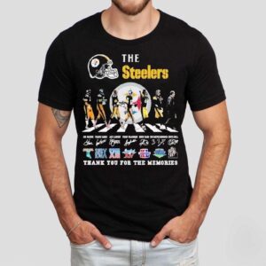 The Pittsburgh Slers Thank You For The Memories Road Abbey Signatures Shirt