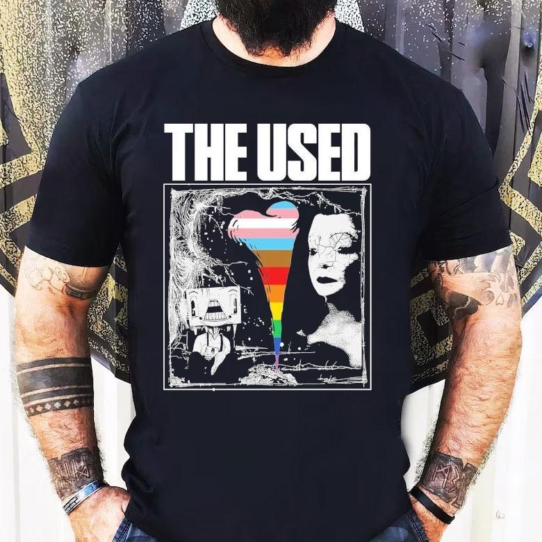 The Used Pride Shirt The Used Pride Shirt