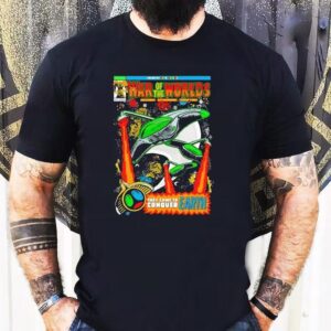 The War Of The Worlds Amazing Astounding Terrifying They Came To Conquer Earth Retro Comic Shirt