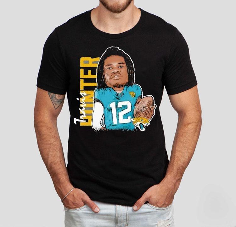 Travis Hunter Jacksonville Jaguars Graphic Player Shirt Travis Hunter Jacksonville Jaguars Graphic Player Shirt