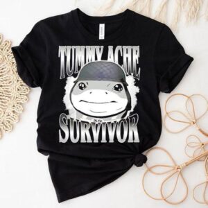 Tummy Ache Survivor Jeff The Land Shark Helmet Meme Shirt
