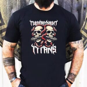 Two Skulls Tuesday Night Titans Shirt