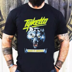 Tyketto Made In America 1995 Tour Wolf Shirt