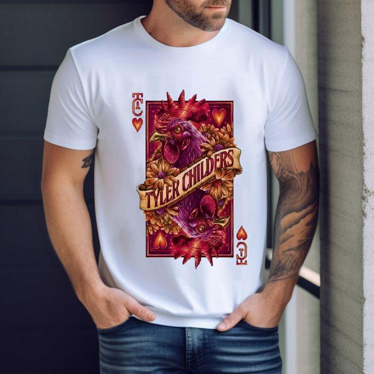 Tyler Childers June 07 2025 Mgm Grand Garden Arena, Las Vegas, Nv Rooster Shirt Tyler Childers June 07 2025 Mgm Grand Garden Arena, Las Vegas, Nv Rooster Shirt