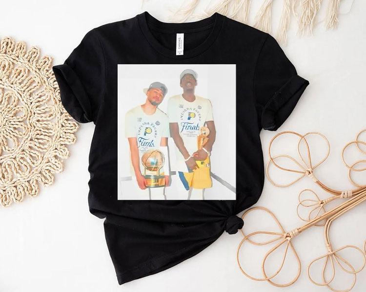 Tyrese Haliburton And Pascal Siakam Basketball Champions Shirt Tyrese Haliburton And Pascal Siakam Basketball Champions Shirt