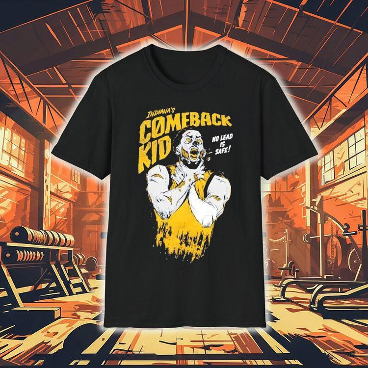 Tyrese Haliburton Choke Indiana’s Comeback Kid No Lead Is Safe Shirt Tyrese Haliburton Choke Indiana’s Comeback Kid No Lead Is Safe Shirt