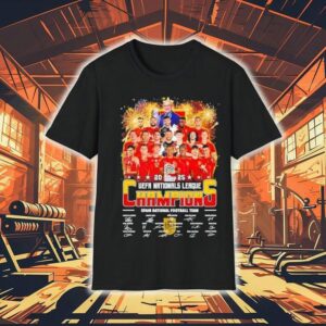 Uefa Nations League Champions Spain National Football Team Signatures Shirt