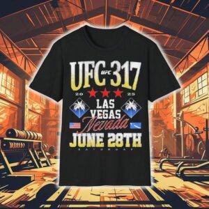 Ufc 317 Las Vegas Nevada June 28th 2025 Shirt