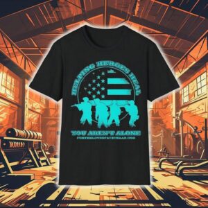 Usa Soldiers Helping Heroes Heal You Aren’t Alone Vintage Shirt